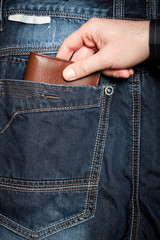 Stealing wallet from back pocket