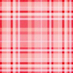 Red seamless plaid pattern