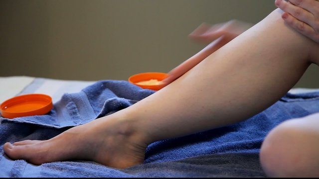 Cr&egrave;me pour les jambes