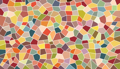 Foto auf Acrylglas Mosaik Mosaik