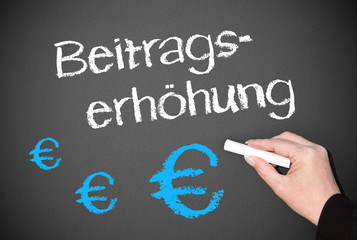 Beitragserhöhung