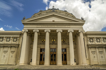 Fototapeta na wymiar Romanian Athenaeum