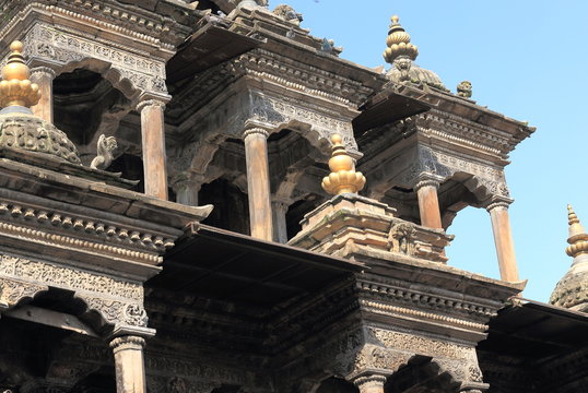 Krishna Mandir-temple. Kathmand-Nepal.