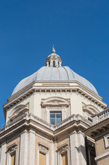 The Papal Basilica of Saint Mary Major in Rome, Italy.
