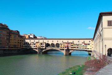 Obraz premium Vue du Ponte Vecchio