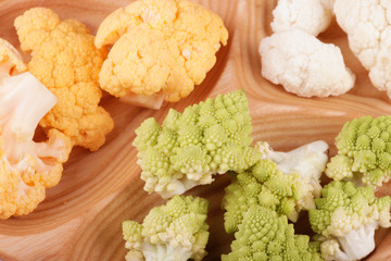 multicolour cauliflower