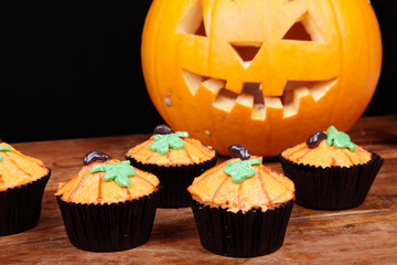 pumpkin cupcakes