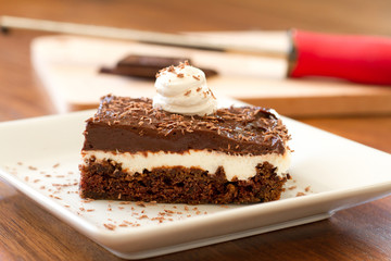 Chocolate Cream Cake - Horizontal