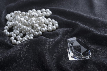 Diamond and Necklace
