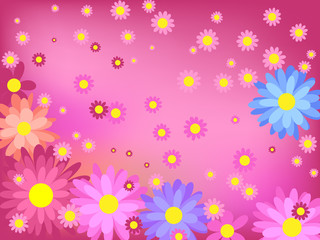 Fototapeta na wymiar Beautiful flower background