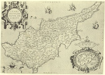 Cyprus old map