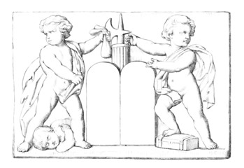 Page Ornament - Allegory : Crime