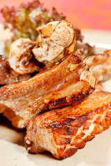 grilled ribs