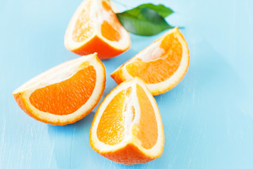 Naklejka na ściany i meble fresh orange