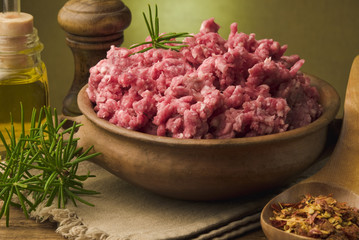 raw minced meat