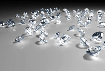 some diamonds on the floor © Francesco De Paoli