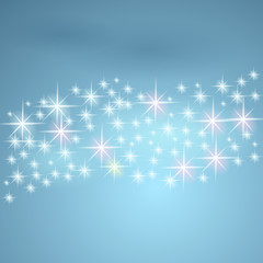 Stars and night sky. Vector eps10 illustration.