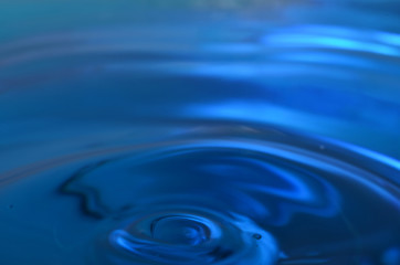 Wasser Hintergrund blau