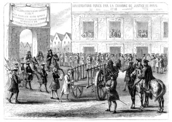 Death Sentenced - Condamné - France : begining18th century