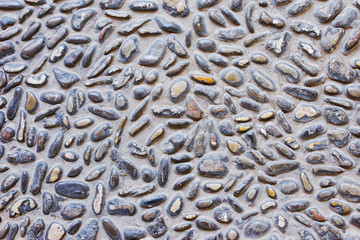 Nahaufnahme Steinboden