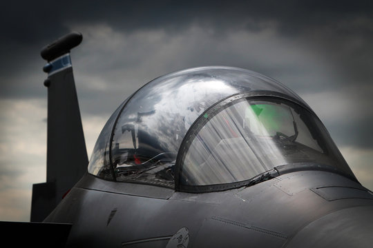 Military fighter jet