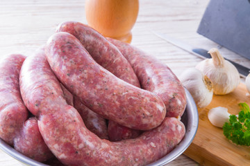 home-baked sausage