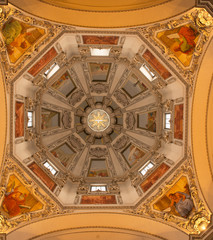 Obraz premium Ceiling in Salzburg Cathedral, Austria