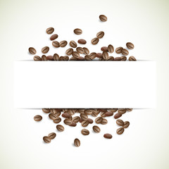 Vector Illustration of a Coffee Background