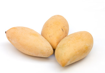 Mango isolated on the white background