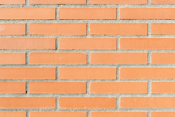 Brick Texture. Red Wall.