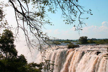 Victoria falls in Zimbabwe