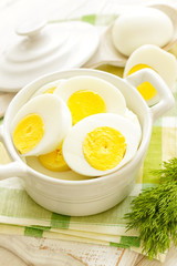 Boiled eggs