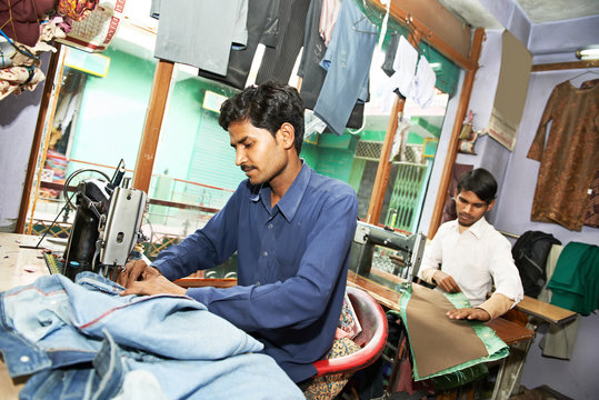 two indian man tailors
