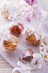 home-made Knusper - muesli - small ball