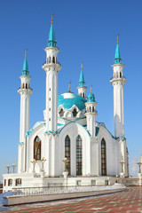 Fototapeta na wymiar Kul Sharif mosque in Kazan Kremlin - Russia