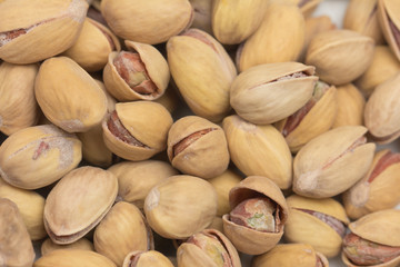 background of pistachio. macro