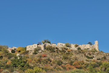 Fototapeta na wymiar Rochemaure Castle (07)