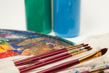 Pinsel, Farben, Malen