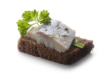 Sandwich with herring