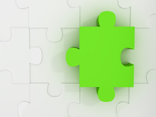 Jigsaw Puzzle with Dimension