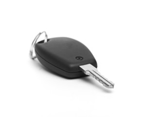 car key isolated on white background