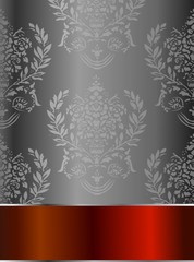 Hintergrund mit floralen Motiv