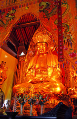 PutuoShan Buddhist sanctuary island Puji temple Buddha