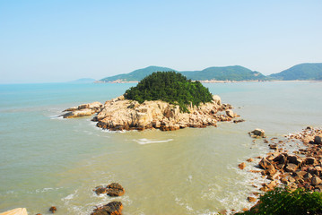 PutuoShan Buddhist sanctuary island landscape