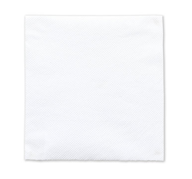 White Tissue Paper On White Background