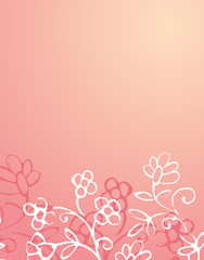 花柄のパターン