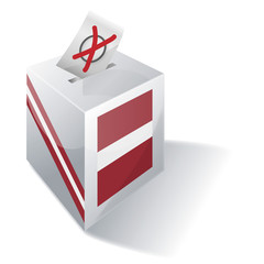 Wahlbox Lettland