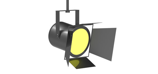 3d render of a Spotlight