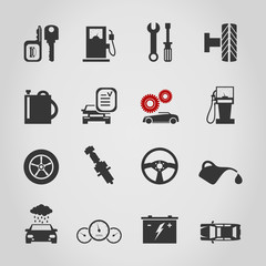 Fototapeta premium Car icon4
