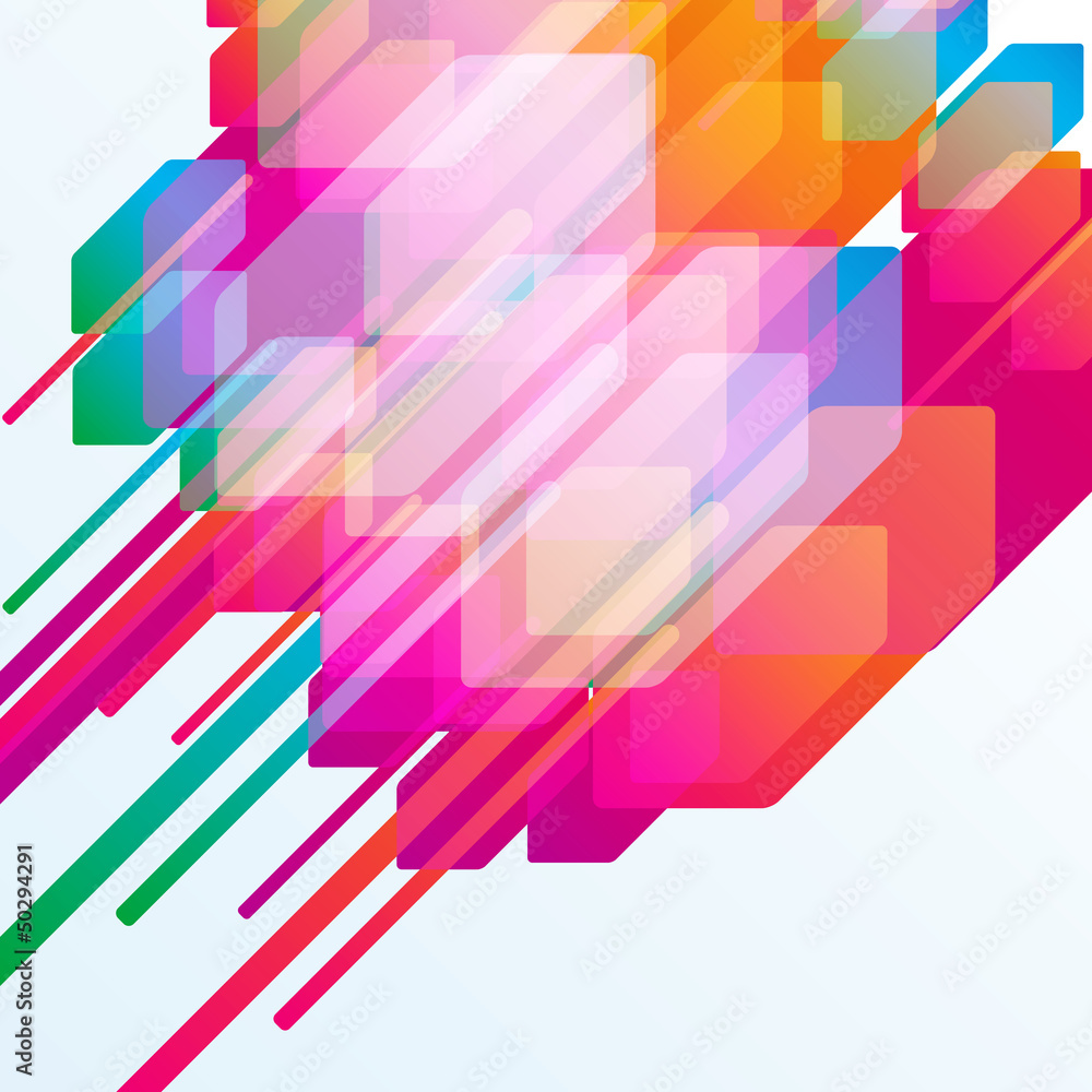 Poster abstract colorfull background.